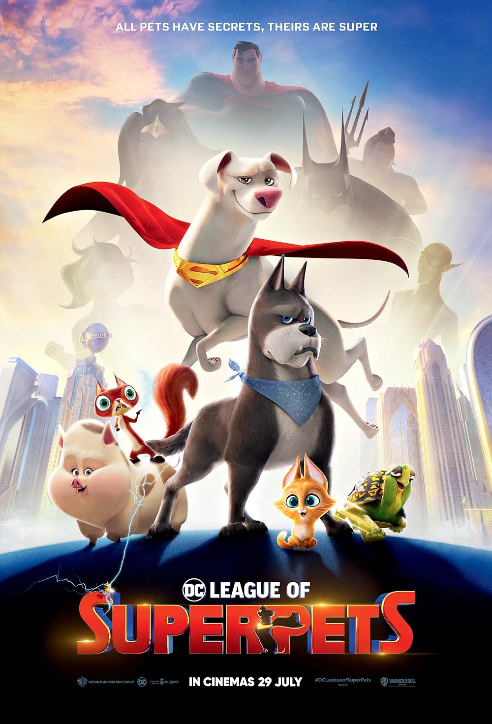 Download DC League of Super Pets (2022) WEB-DL Dual Audio Hindi ORG 1080p | 720p | 480p [300MB] download
