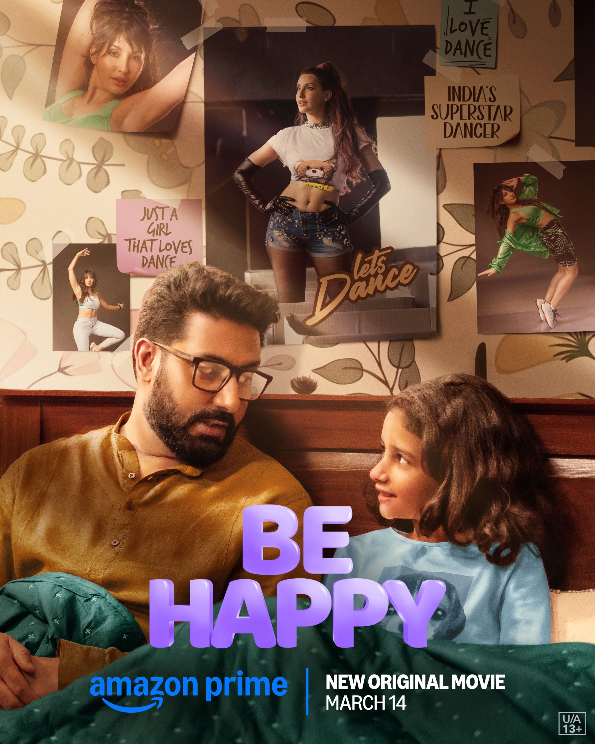Download Be Happy (2025) WEB-DL AMZN Hindi  ORG DD5.1 Full Movie 1080p | 720p | 480p [500MB] download